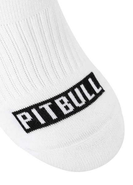 Pad Pitbull Thick 3-pack socks - white