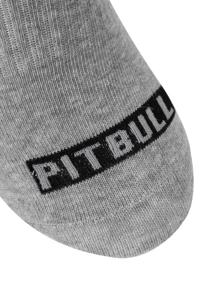 Pad Pitbull thin socks 3-pack - gray