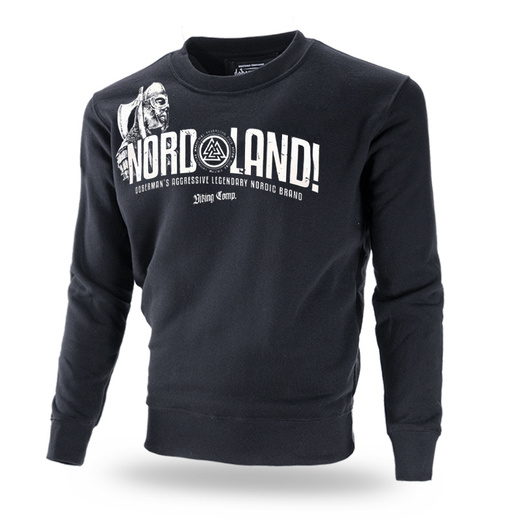 Dobermans Aggressive &quot;CLASSIC NORDLAND&quot; sweatshirt BC284 - black