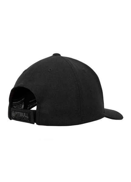 PIT BULL Snapback 3D METAL LOGO cap - black