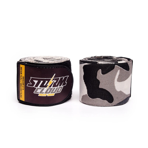 StormCloud HWX-R PREMIUM boxing bandage wraps 4.5 m - camo