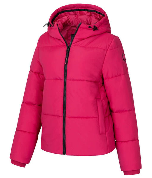 Women&#39;s winter jacket with hood PIT BULL &quot;VISTA&quot; - pink