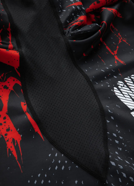 Rashguard PIT BULL shortsleeve Performance "Blood Dog II"