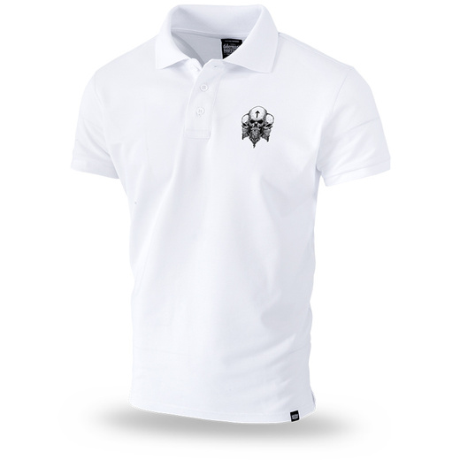 Polo Koszulka Dobermans Aggressive "VIKING HORDE TSP212" - biały