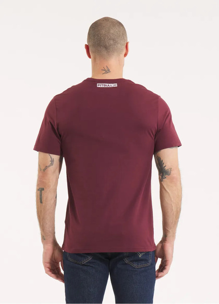 PIT BULL &quot;Hilltop&quot; 170 T-shirt - burgundy