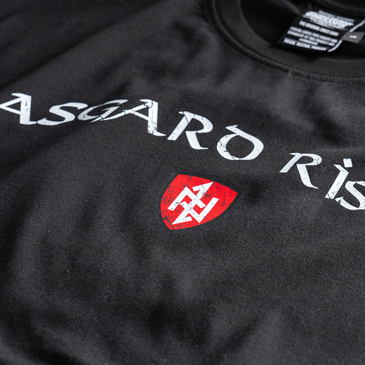 Dobermans Aggressive Longsleeve T-shirt &quot;ASGARD RISING LS336&quot; - black