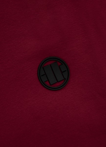 Bluza PIT BULL "Small Logo" '21 - burgundy