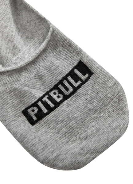 Pitbull ankle socks, thin, 3-pack - gray