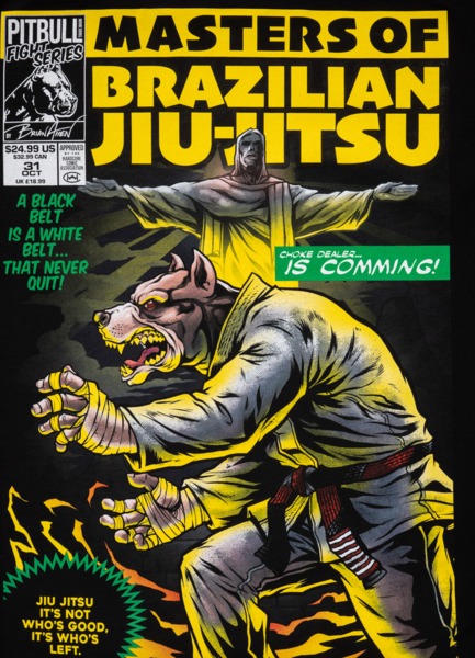 Koszulka PIT BULL "Masters Of BJJ"