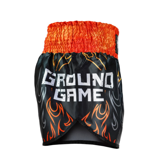 Ground Game Muay Thai Shorts &quot;FLAMES&quot;