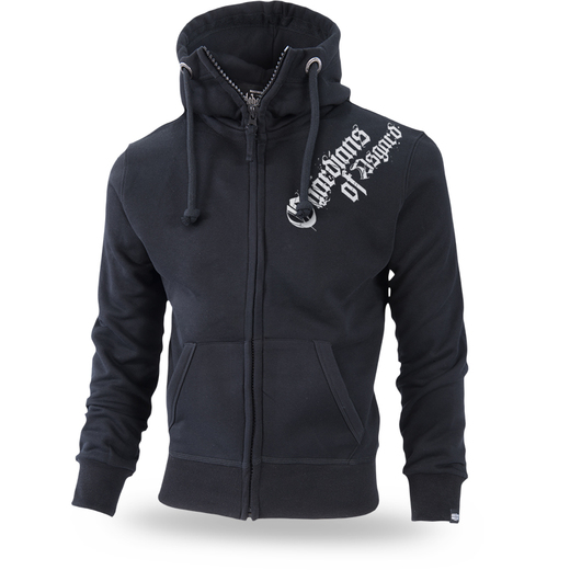 Dobermans Aggressive Zip Hoodie &quot;Asgard BZ197&quot; - black