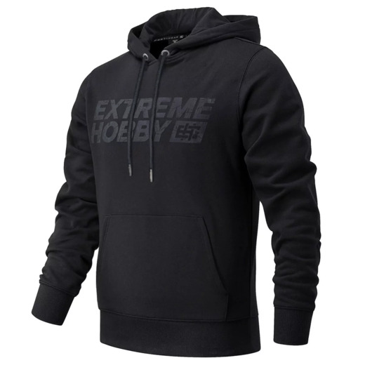 Extreme Hobby &quot;BLOCK 2024&quot; Hoodie - Black-Black