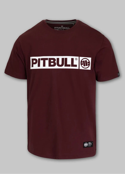 PIT BULL &quot;Hilltop&quot; 170 T-shirt - burgundy