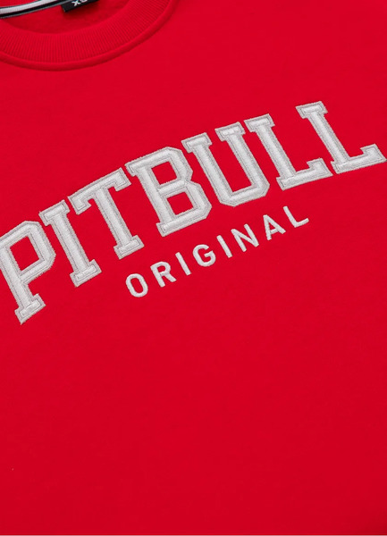 Women&#39;s classic sweatshirt PIT BULL &quot;TYRIAN&quot; - red