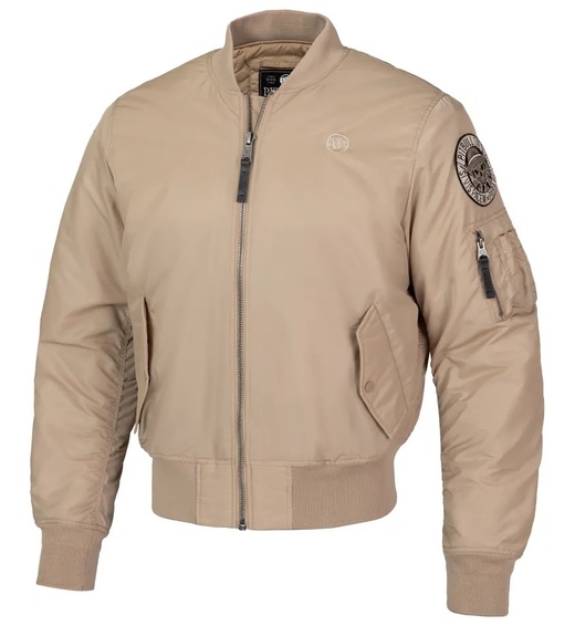 PIT BULL MA-1 VERANO winter transition jacket - sand