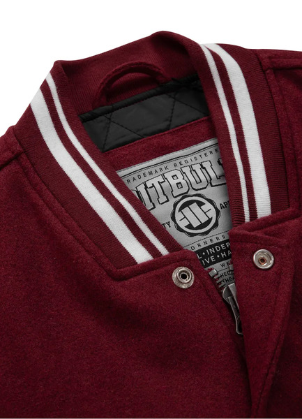 PIT BULL &quot;Fisher&quot; transitional jacket - burgundy