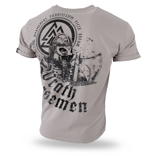 Koszulka T-shirt Dobermans Aggressive "Wrath Norsemen  TS208" - beżowa