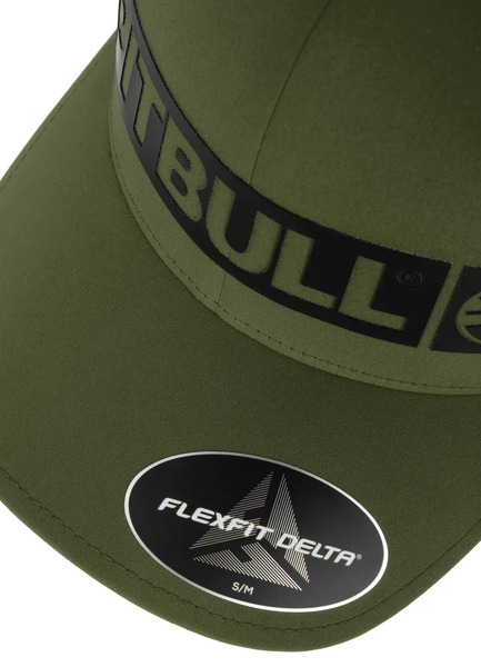 PIT BULL Full Cap Stretch Hilltop - olive