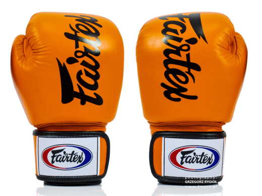  RĘKAWICE BOKSERSKIE FAIRTEX BGV19 (orange) "K"