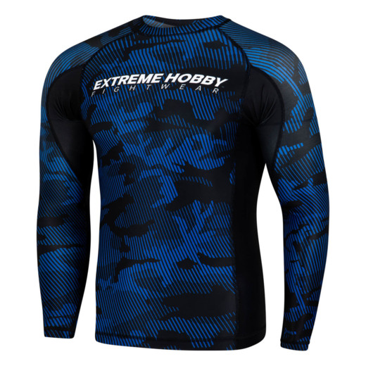 Rashguard Extreme Hobby "Havoc" longsleeve - niebieski