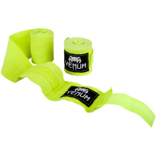 Boxing bandage wraps Venum 4 m - Neo Yellow