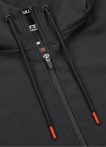 PIT BULL &quot;Beachfront&quot; zip-up sweatshirt with hood - gray