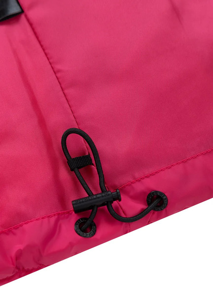 Women&#39;s winter jacket with hood PIT BULL &quot;VISTA&quot; - pink