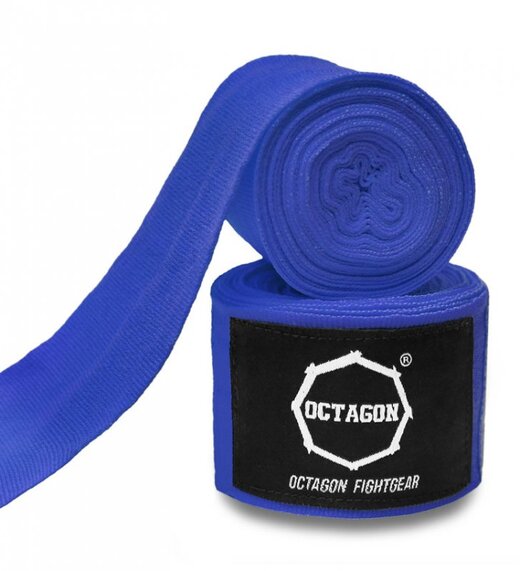 Octagon boxing bandages wraps 3 m - dark blue