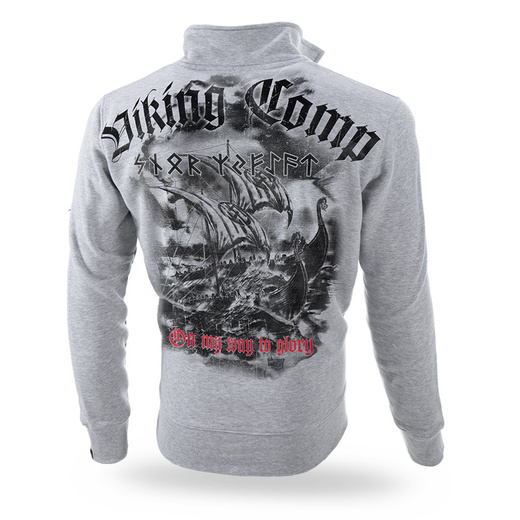 Dobermans Aggressive &quot;Viking Comp BCZ300&quot; zip-up sweatshirt - gray