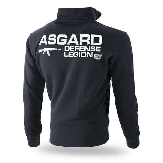 Dobermans Aggressive zip-up sweatshirt &quot;ASGARD BCZ305&quot; - black