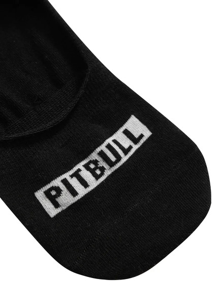 Pitbull thin foot socks 3-pack - black