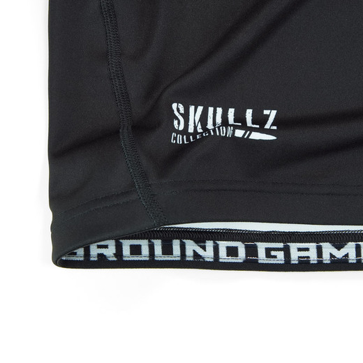 Rashguard Ground Game "SKULLZ" - czarny