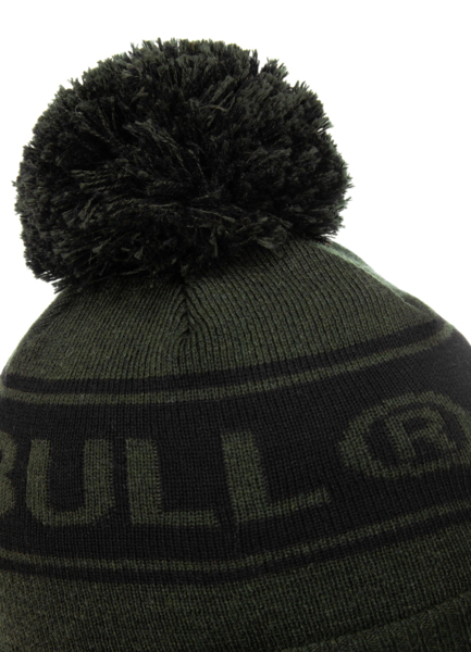 PIT BULL &quot;Vermel Pitbull R&quot; winter hat - olive