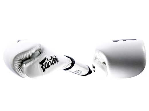 RĘKAWICE BOKSERSKIE FAIRTEX BGVG1 "GLORY" (white/black piping) "K"