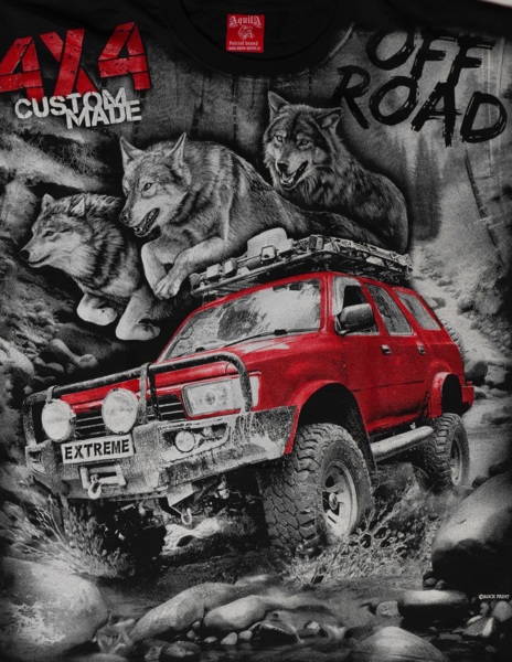 Koszulka "Off Road Wolves" HD