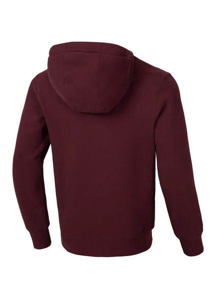 Men&#39;s Hoodie PIT BULL Small Logo - Burgundy