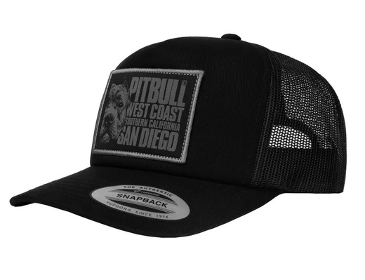 PIT BULL &quot;Blood dog&quot; Snapback cap - black