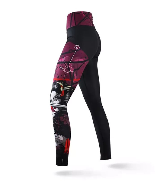 Legginsy damskie Tsuru Warrior