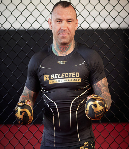 Rashguard Selected Athletes Management krótki rękaw