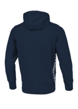 PIT BULL French Terry &quot;Hinson&quot; &#39;22 hooded sweatshirt - navy blue