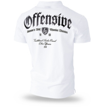 Dobermans Aggressive Polo T-shirt &quot;THUNDER OFFENSIVE TSP225&quot; - black