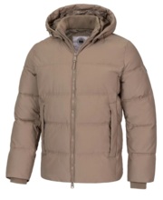 Men&#39;s winter jacket with hood PIT BULL &quot;DUNCAN&quot; - sand