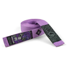 BJJ PREMIUM GROUND GAME kimono belt - purple