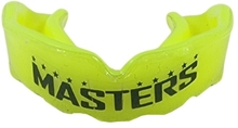 Masters OZ-GEL single jaw mouthguard - yellow and white