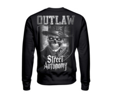 Bluza klasyczna Street Autonomy OUTLAW 2024 - czarna