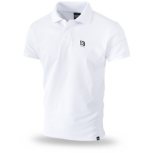 Polo Shirt Dobermans Aggressive &quot;SONS OF REBELS TSP196&quot; - white