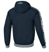 Men&#39;s transitional jacket with hood PIT BULL &quot;WHITEWOOD&quot; - navy blue