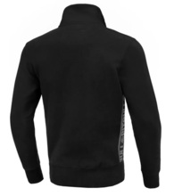 PIT BULL French Terry CORNISH Men&#39;s Zip-Up Sweatshirt - Black 