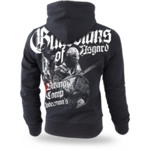 Bluza z kapturem  Dobermans Aggressive "Guardians of Asgard BK197" - czarna