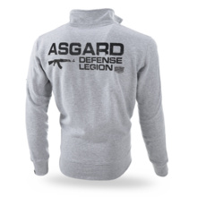 Dobermans Aggressive zip-up sweatshirt &quot;ASGARD BCZ305&quot; - gray